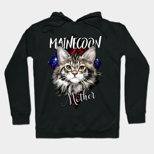 mainecoon mother Hoodie